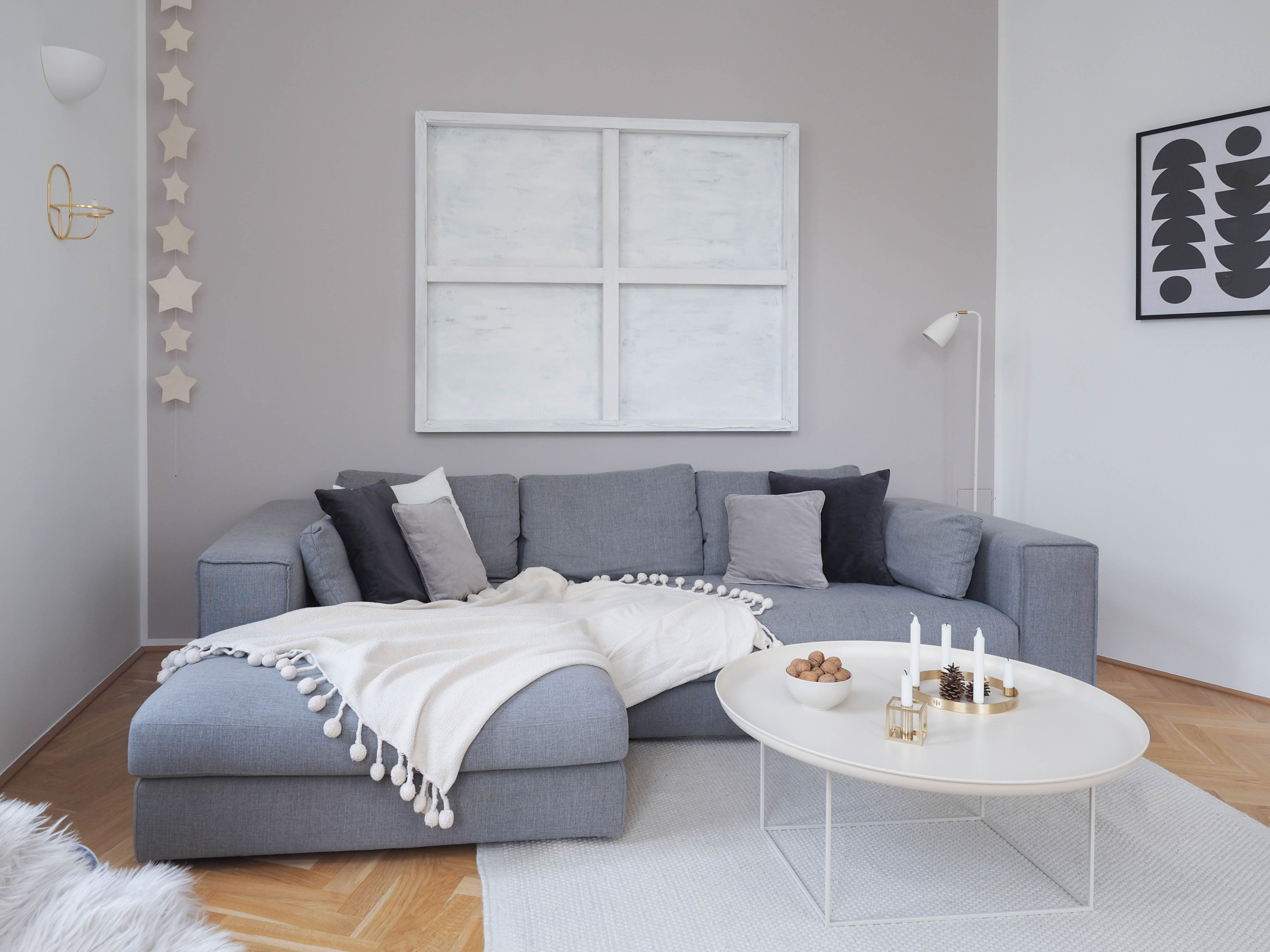 Houzz Австрия: Белое Рождество и белая квартира в Вене