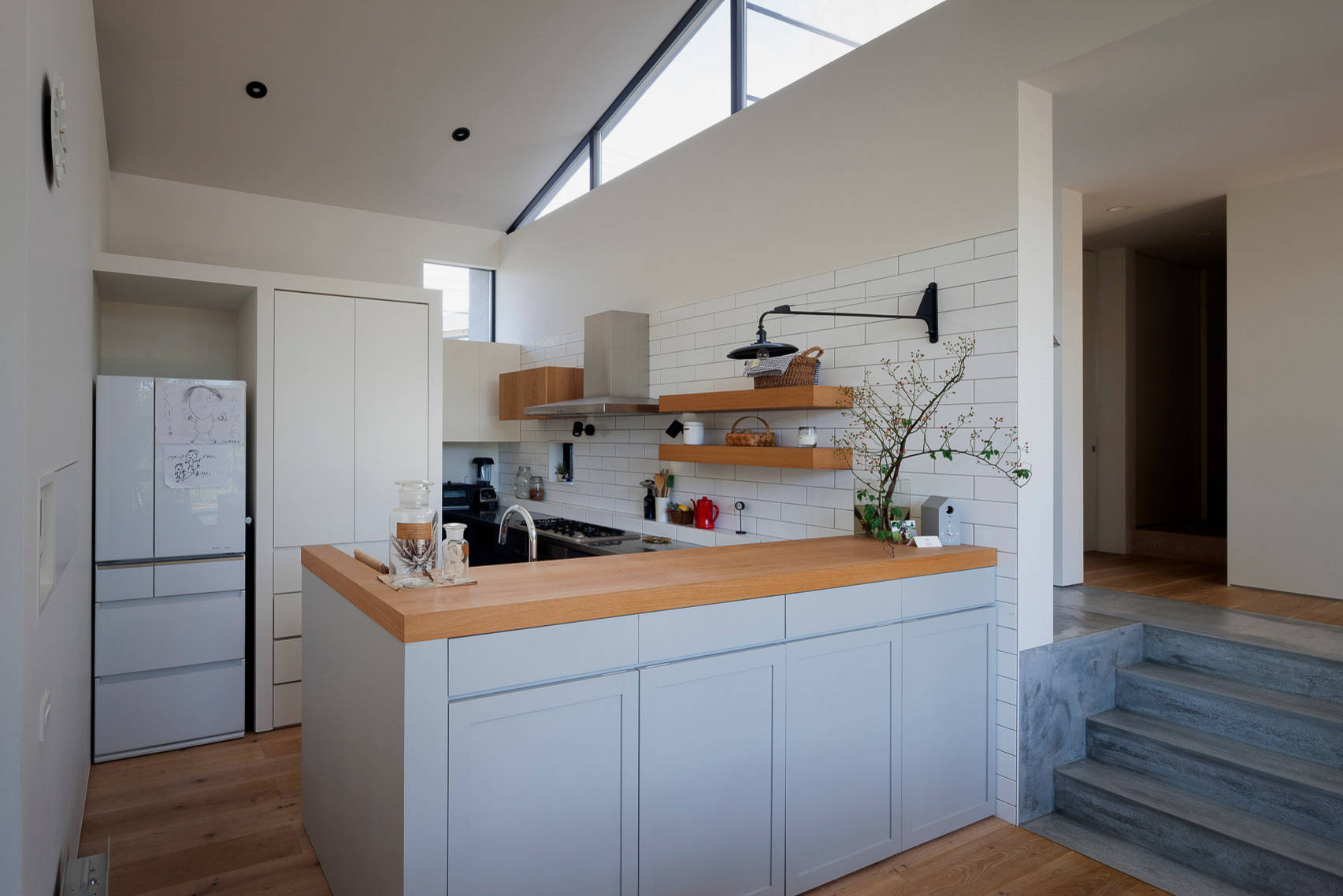 Houzz Япония: Дом среди пасторального пейзажа