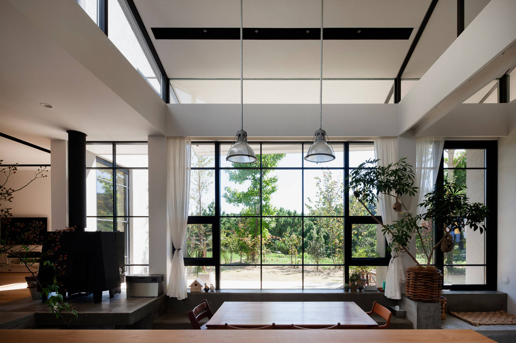 Houzz Япония: Дом среди пасторального пейзажа