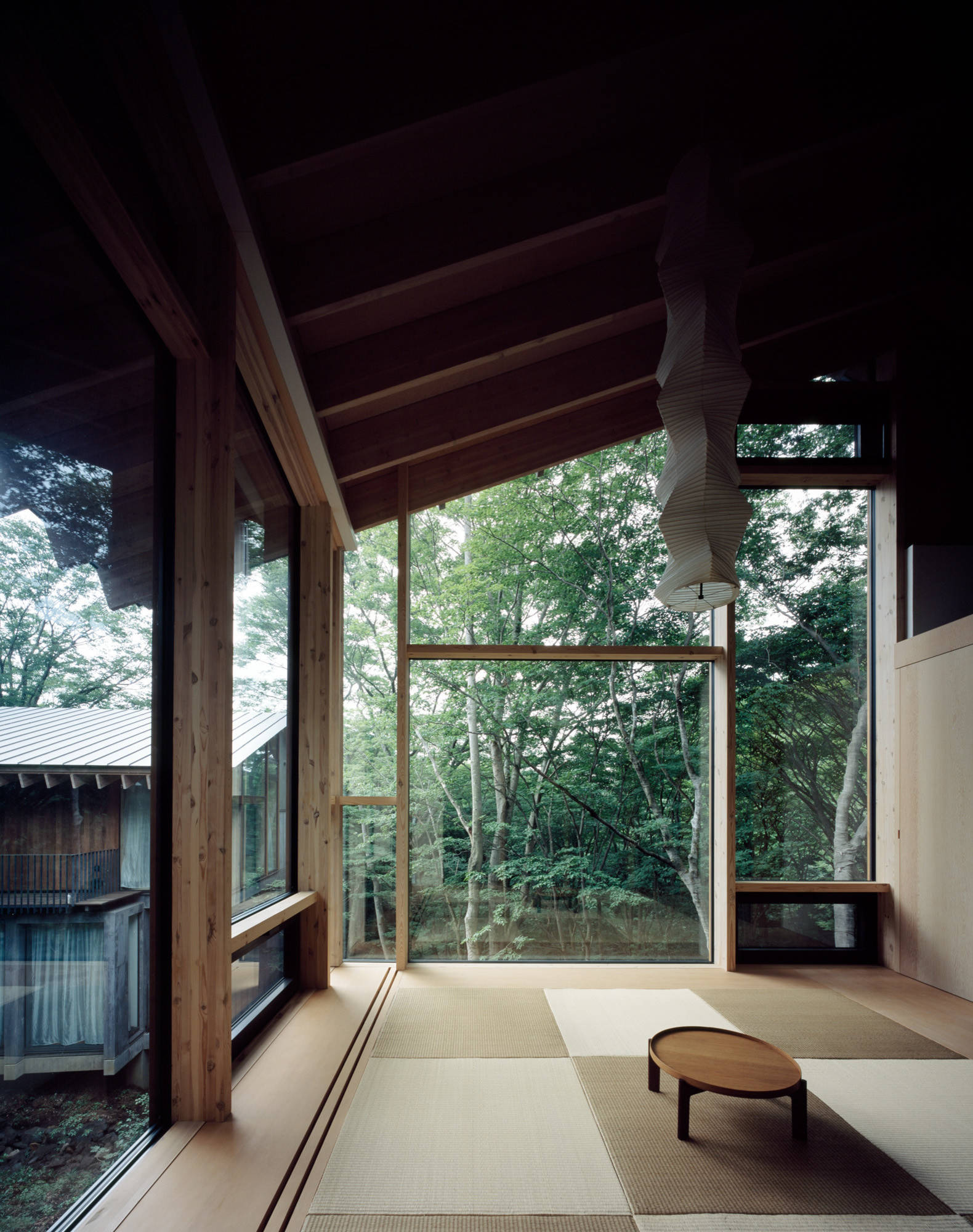 Houzz Япония: Вилла в национальном парке