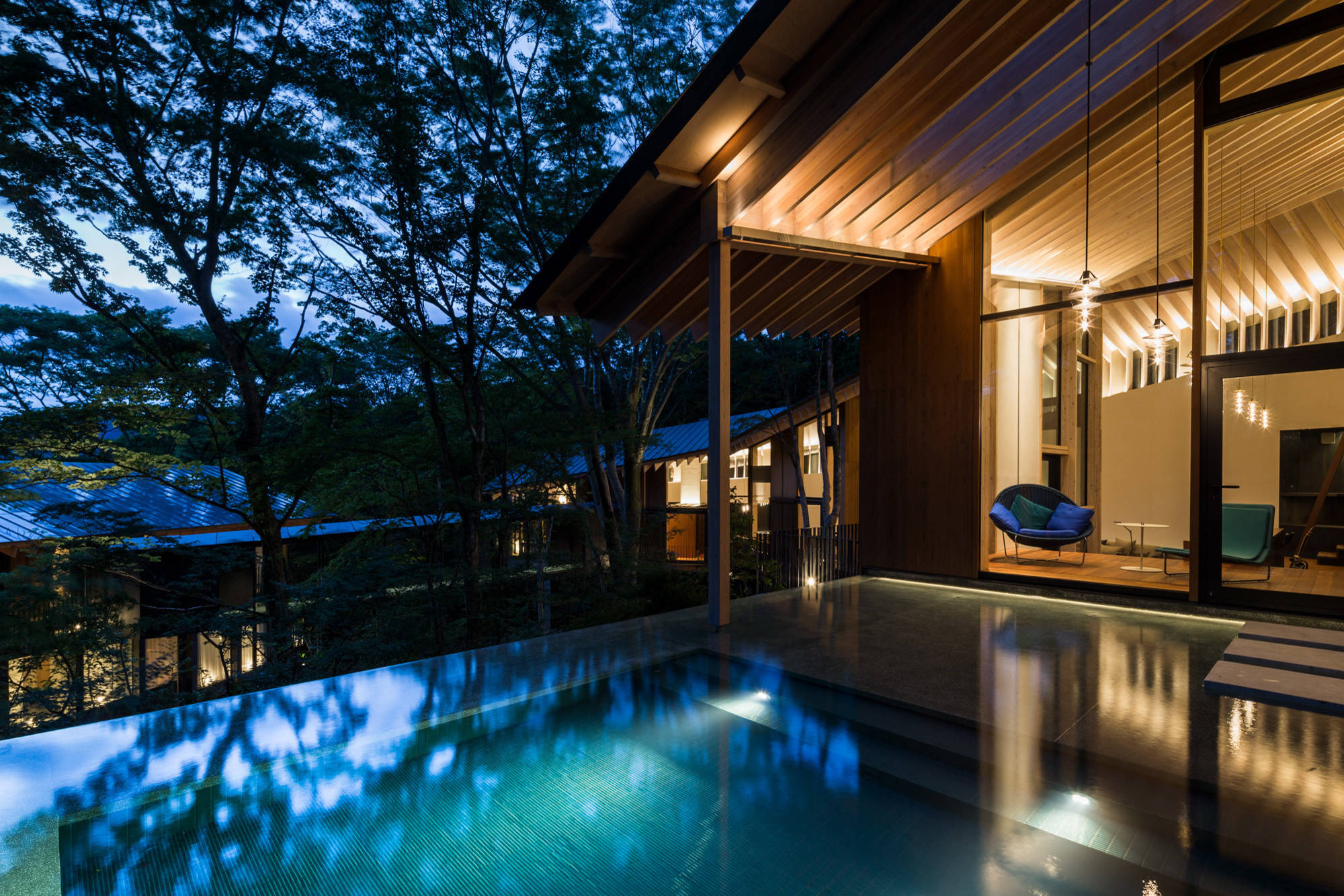 Houzz Япония: Вилла в национальном парке