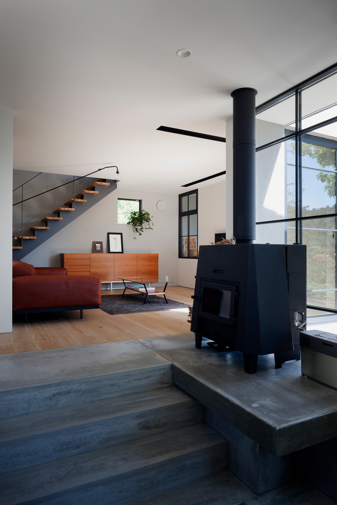 Houzz Япония: Дом среди пасторального пейзажа